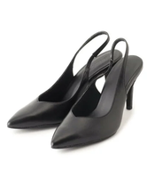 【SALE／50%OFF】ESPERANZA Vカットバックストラップミュール エスペランサ シューズ・靴 サンダル ブラック【送料無料】