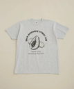 NANO universe Fruit of the Loom/別注Hiranuma Hisayuki Tee 2 ナノユニバース トップス カットソー・Tシャツ グレー ホワイト【送料無料】