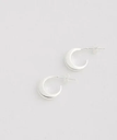 NANO universe Nina&Jules Paris/Moon Hoops Mini ナノユニバース アクセサリー・腕時計 ピアス シルバー【送料無料】