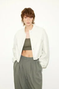 【SALE／20%OFF】SLY 【THROW】CROP 2WAY RIB キャミソール スライ トップス キャミソール ブラック ホワイト【送料無料】