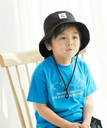 【SALE／9%OFF】ROPE' PICNIC KIDS 【KIDS】【GERRY/ジェリー別注】ウオッシャブルサンシェード付きアドベンチャーハット ロペピクニック 帽子 ハット ブラック ベージュ ブルー