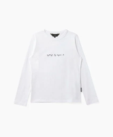 To b. by agnes b. WM40 TS ロゴロングスリーブ Tシャツ アニエスベー トップス カットソー・Tシャツ ホワイト【送料無料】