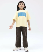 【SALE／50%OFF】SHIPS KIDS ARCH&LINE:110~145cm / オーガニック コットン HERE TEE シップス トップス カットソー・Tシャツ ホワイト ネイビー パープル