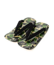 A BATHING APE ABC CAMO JAPANESE SANDALS M ア ベイシング エイプ シューズ・靴 サンダル グリーン【送料無料】