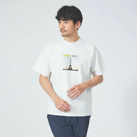 【SALE／22%OFF】ABAHOUSE LASTWORD 【CITY】フォトプリント ポンチ 半袖 Tシャツ アバハウス トップス カットソー・Tシャツ ホワイト