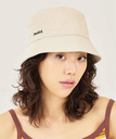 【SALE／30%OFF】X-girl BASIC BUCKET HAT ハット X-girl エックスガール 帽子 ハット ベージュ ブラック カーキ ホワイト