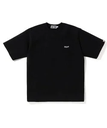 A BATHING APE BAPE ONE POINT RELAXED FIT TEE M ア ベイシング エイプ トップス カットソー・Tシャツ ブラック ブルー グレー ネイビー カーキ ピンク パープル ホワイト【送料無料】