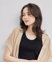 ROPE' 【PETIT BATEAU(プチバトー)*ROPE'】タンクトップ ロペ トップス ノースリーブ・タンクトップ ブラック ホワイト ネイビー【送料無料】