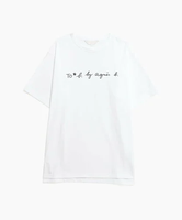 To b. by agnes b. WM40 TS ニューロゴボーイズTシャツ アニエスベー トップス カットソー・Tシャツ ホワイト【送料無料】