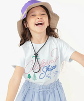 【SALE／50%OFF】SHIPS KIDS SHIPS KIDS:100~130cm / カリフォルニア 半袖 TEE シップス トップス カットソー・Tシャツ ブルー ホワイト