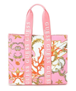 【SALE／30%OFF】GUESS GUESS トートバッグ (W)Printed Tote Bag ゲス バッグ トートバッグ ピンク【送料無料】