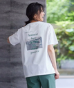 【SALE／20%OFF】any FAM 【接触冷感/UVケア】アソートロゴ半袖Tシャツ エニィファム トップス カットソー・Tシャツ ホワイト