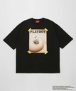 【SALE／70%OFF】NANO universe LB.03/「PLAYBOY別注」L・O・T・F Tシャツ ナノユニバース トップス カットソー・Tシャツ ブラック ホワイト