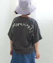 【SALE／24%OFF】ROPE' PICNIC KIDS 【BOYS】バックプリントTシャツ ロペピクニック トップス カットソー・Tシャツ グレー ブルー