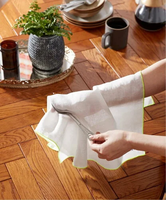 【SALE／30%OFF】JOURNAL STANDARD FURNITURE 【loomer/ルーマー】EMBROIDARY LINEN CLOTH S キッチンクロス ジャーナルスタンダードファニチャー 食器・調理器具・キッチン用品 食器・皿 ホワイト