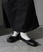 JOINT WORKS 【MM6 Maison Margiela/エムエム6 メゾン マルジェラ】BALLET SHOES ジョイントワークス シューズ・靴 バレエシューズ ブラック【送料無料】