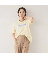 【SALE／20%OFF】qualite 【FLAVOR TEE】CruiseTシャツ カリテ トップス カットソー・Tシャツ イエロー ホワイト グリーン【送料無料】