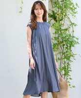 【SALE／30%OFF】any SiS 【ベルト付き】ミニドット ノースリーブワンピース エニィスィス ワンピース・ドレス ワンピース【送料無料】