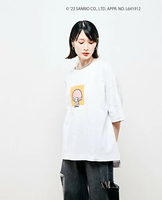 【SALE／60%OFF】Soffitto 【マイスウィートピアノ&マイメロディ*soffitto】BIGTシャツ ソフィット トップス カットソー・Tシャツ ホワイト ブラック