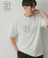 【SALE／50%OFF】URBAN RESEARCH DOORS 20周年ロゴプリントTシャツ アーバンリサーチドアーズ トップス カットソー・Tシャツ