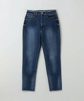 SHIPS any Healthy DENIM:＜洗濯機可能＞H.Salt テーパード ハイライズ デニム シップス パンツ ジーンズ・デニムパンツ ブルー【送料無料】