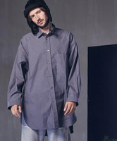 MAISON SPECIAL 【Italian Dead Stock Fabric】Prime-Over Shirt Coat メゾンスペシャル トップス シャツ・ブラウス グレー ブラック ホワイト ブルー パープル ブラウン【送料無料】