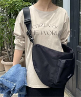【SALE／30%OFF】Spick & Span シルケット天竺ロゴロンTEE スピックアンドスパン トップス カットソー・Tシャツ ベージュ ブラック ホワイト【送料無料】