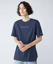 【SALE／50%OFF】TOMMY JEANS クラシックスモールテキストTシャツ トミーヒルフィガー トップス カットソー・Tシャツ ネイビー