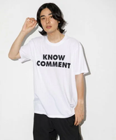 TANGTANG TANGTANG KNOWCOMMENT Tee アメリカンラグシー トップス カットソー・Tシャツ ホワイト ブラック【送料無料】