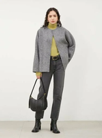 【SALE／50%OFF】Mila Owen スリム斜行デニム【ウォッシャブル】 ミラオーウェン パンツ ジーンズ・デニムパンツ ブルー ブラック レッド【送料無料】