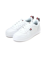 【SALE／5%OFF】TOMMY HILFIGER CADE COURT LOW ツルヤ シューズ・靴 スニーカー ホワイト ブラック レッド【送料無料】