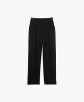 【SALE／50%OFF】agnes b. FEMME UQ87 PANTALON パンツ アニエスベー パンツ その他のパンツ ブラック【送料無料】