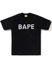 A BATHING APE CRYSTAL STONE BAPE LOGO TEE ア ベイシング エイプ トップス カットソー・Tシャツ ブラック【送料無料】