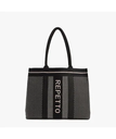 Repetto Knitted Shopping Bag レペット バッグ その他のバッグ ブラック【送料無料】