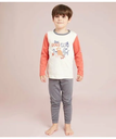 【SALE／10%OFF】PETIT BATEAU 長袖パジャマ プチバトー インナー・ルームウェア パジャマ【送料無料】