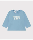 【SALE／20%OFF】PETIT BATEAU プリント長袖Tシャツ プチバトー トップス カットソー・Tシャツ ブルー ホワイト レッド イエロー グレー【送料無料】