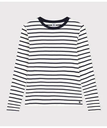 PETIT BATEAU マリニエールクルーネック長袖Tシャツ プチバトー トップス カットソー・Tシャツ【送料無料】