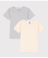 【SALE／10%OFF】PETIT BATEAU 半袖Tシャツ2枚組 プチバトー インナー・ルームウェア その他のインナー・ルームウェア【送料無料】