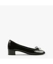 Repetto Camille gomme Ballerinas【New Size】 レペット シューズ・靴 バレエシューズ ブラック【送料無料】