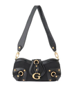 【SALE／50%OFF】GUESS GUESS ハンドバッグ (W)GLOSS VINTAGE Shoulder Bag ゲス バッグ ショルダーバッグ ブラック【送料無料】