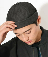 【SALE／40%OFF】a.v.v デニムフィッシャーCAP アー・ヴェ・ヴェ 帽子 その他の帽子 ブラック