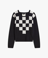 【SALE／50%OFF】agnes b. FEMME LY28 PULLOVER プルオーバー アニエスベー トップス ニット ブラック【送料無料】