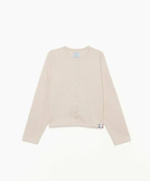 agnes b. FEMME M001 CARDIGAN カーディガンプレッション [Made in France] アニエスベー トップス カーディガン ベージュ【送料無料】