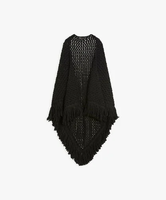 【SALE／40%OFF】agnes b. FEMME AJ35 PONCHO ポンチョ アニエスベー ファッション雑貨 マフラー・ストール・ネックウォーマー ブラック【送料無料】