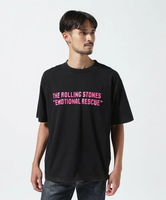 【SALE／40%OFF】B'2nd SURT(サート)THE ROLLING STONES LETTER No1 Tee ビーセカンド トップス カットソー・Tシャツ ホワイト ブラック【送料無料】