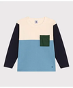 【SALE／20%OFF】PETIT BATEAU バイカラー長袖Tシャツ プチバトー トップス カットソー・Tシャツ ホワイト【送料無料】