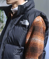 JOURNAL STANDARD relume 【THE NORTH FACE / ザ ノースフェイス】Nuptse Vest / ヌプシベスト ジャーナル スタンダード レリューム ジャケット・アウター ダウンジャケット・ダウンベスト ブラック ベージュ【送料無料】