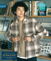 【SALE／20%OFF】PENDLETON 【PENDLETON(ペンドルトン)】別注ロガーブルゾン ベイフロー ジャケット・アウター ブルゾン・ジャンパー グレー ブラウン【送料無料】