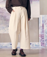 MAISON SPECIAL 【ItalianDeadStockFabric】MultiFabricTwo-tuckWidePants メゾンスペシャル パンツ チノパンツ ホワイト カーキ ブルー ネイビー ブラウン ベージュ【送料無料】