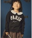 IENA ENFANT PARISロゴスウェット kids(100cm-150cm) イエナ　アンファン マタニティウェア・ベビー用品 その他のベビーグッズ ブラック【送料無料】